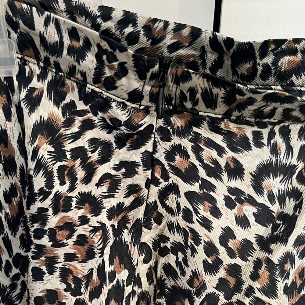 Princess Polly Satin Leopard Mini Skirt - Picture 4 of 5